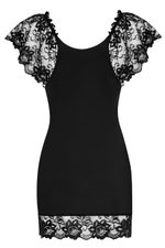 Черная сорочка с кружевом Imperia Chemise LXL (46-48) (Цвет: черный)