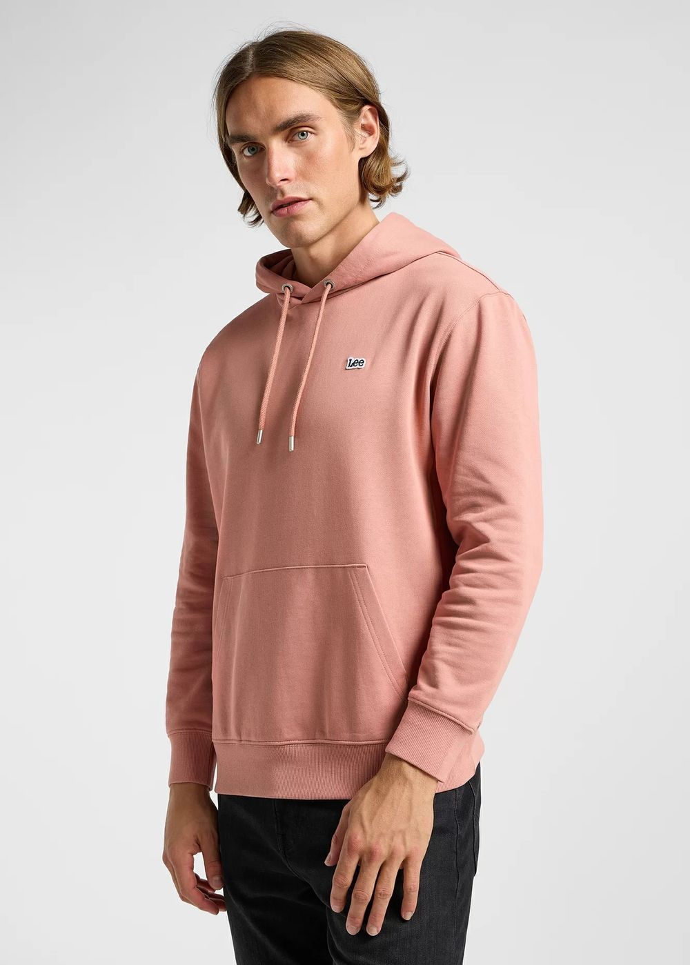 Толстовка мужская LEE PLAIN HOODIE