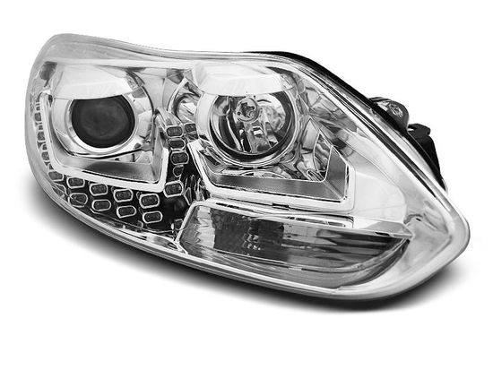 Передние фары Ford Focus 3 daylight chrome