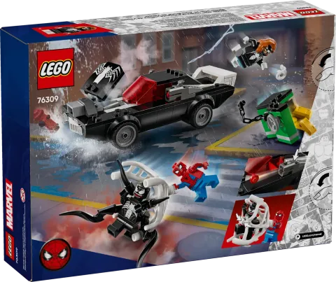 Конструктор LEGO Marvel 76309 Человек-паук против Венома Muscle Car
