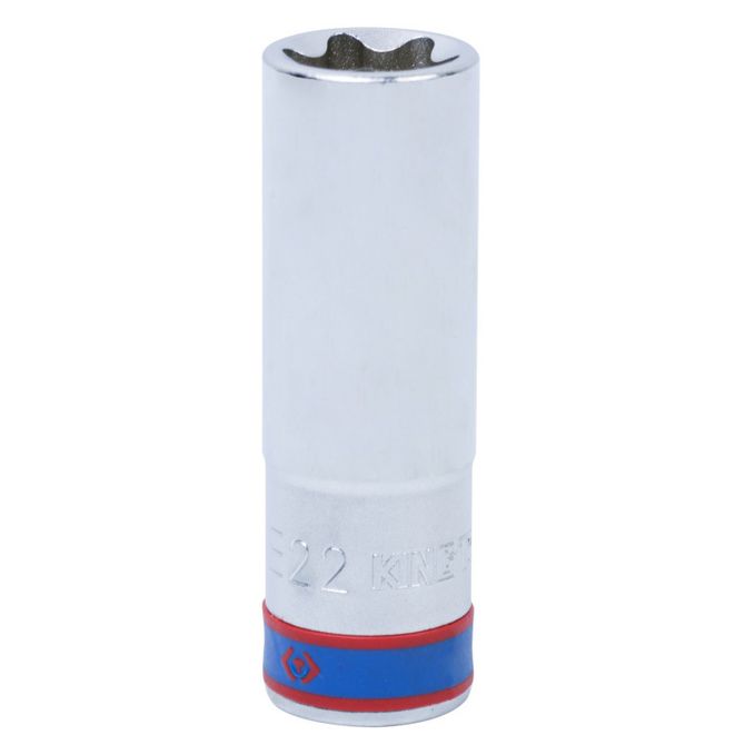KING TONY (427522M) Головка торцевая глубокая TORX Е-стандарт 1/2", E22