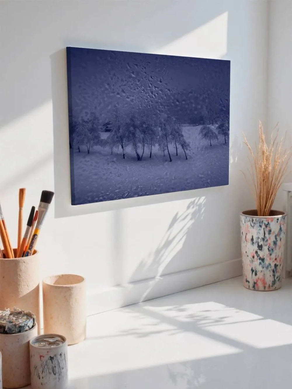 Картина на стену 40 X 50 Зима