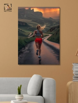 Картина Бег к свету интерьерная 50x70см 1шт.