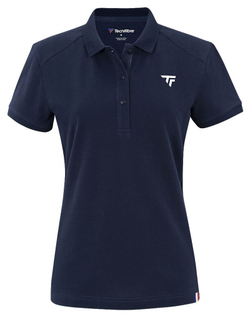 Женское поло Tecnifibre Pique 2024 - небесный