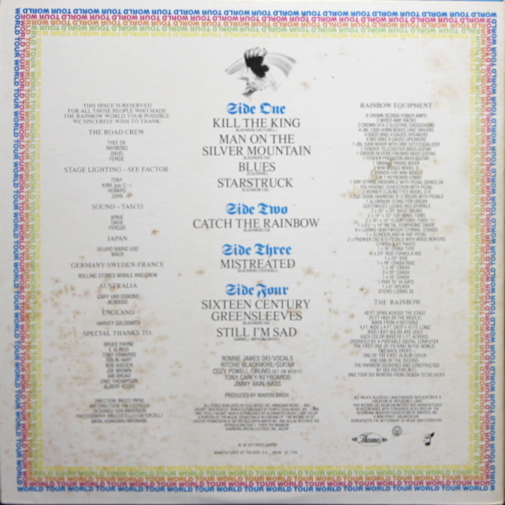 Rainbow / On Stage (2LP)