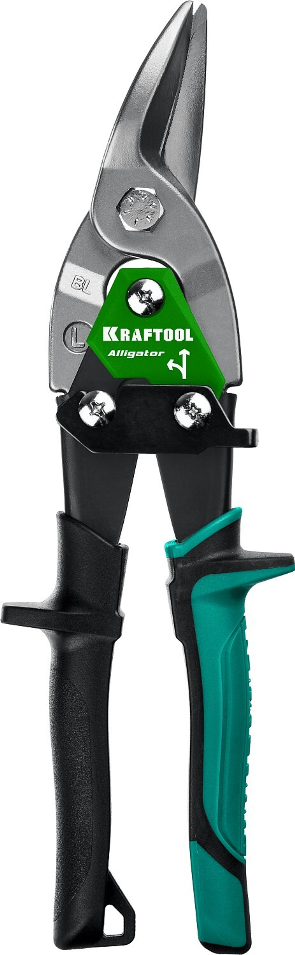 KRAFTOOL Alligator, 250 мм, левые ножницы по металлу (2328-L)