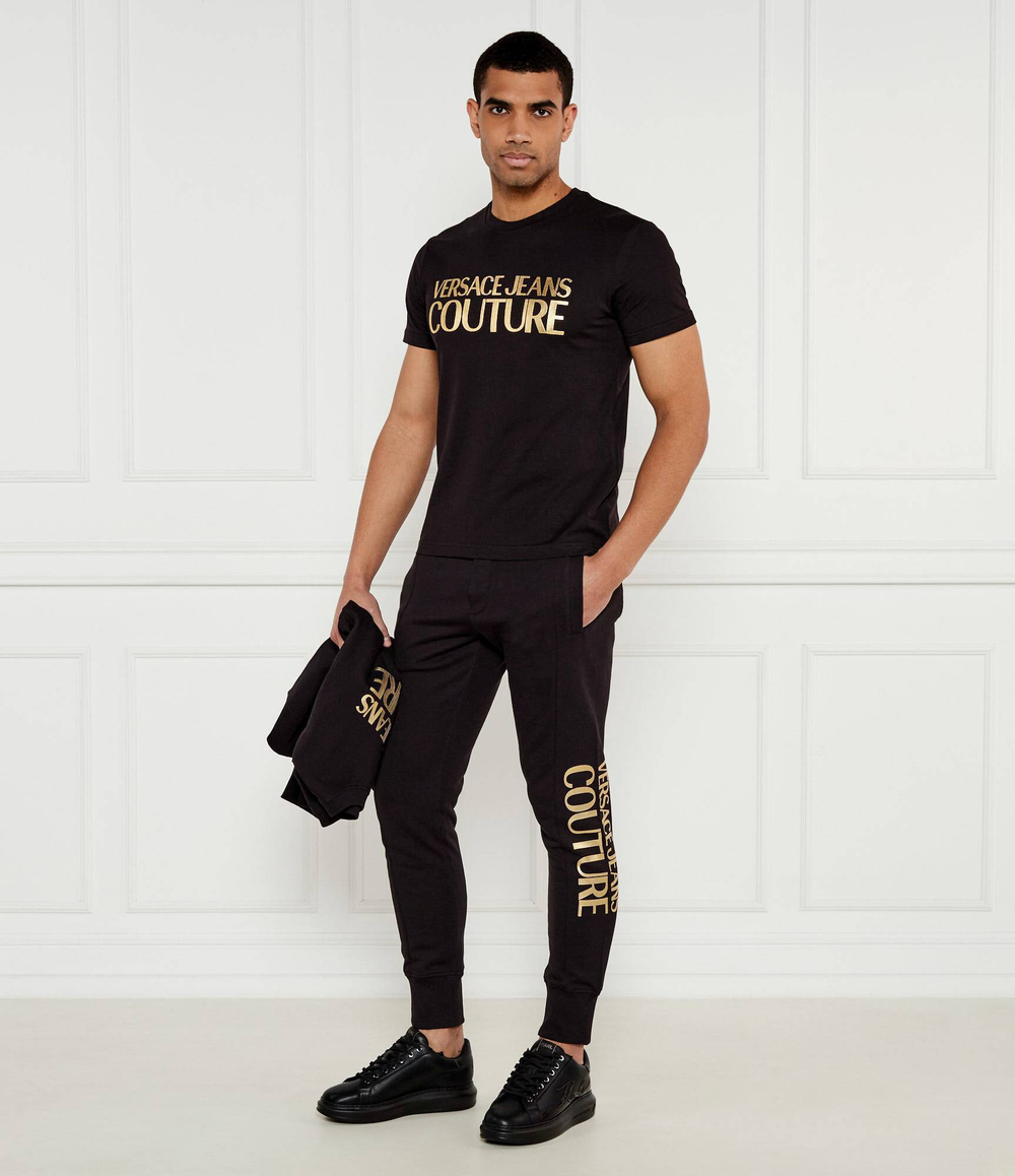 Футболка Versace Jeans Couture - черный(78GAHT05CJ00T)