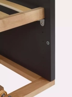 Кровать детская 120*60 RANT "BAMBOO" (арт.768) маятник Moon Grey