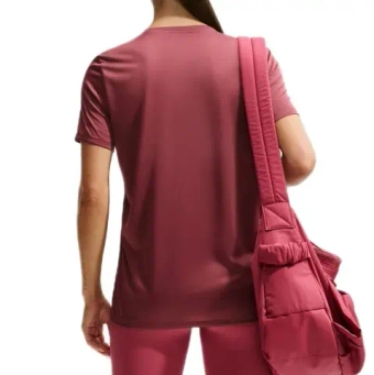 Женская теннисная футболка Nike Dri-FIT - pink smoke/white
