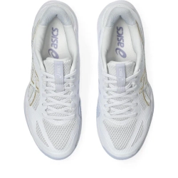 Женские кроссовки для бадминтона/сквоша Asics Blade FF 2 - white/blue fade