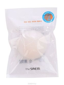 THE SAEM Спонж конняку 100% Konjaku Cleansing Spounge