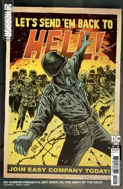 DC Horror Presents Sgt Rock Vs The Army Of The Dead #4 (Cover B)