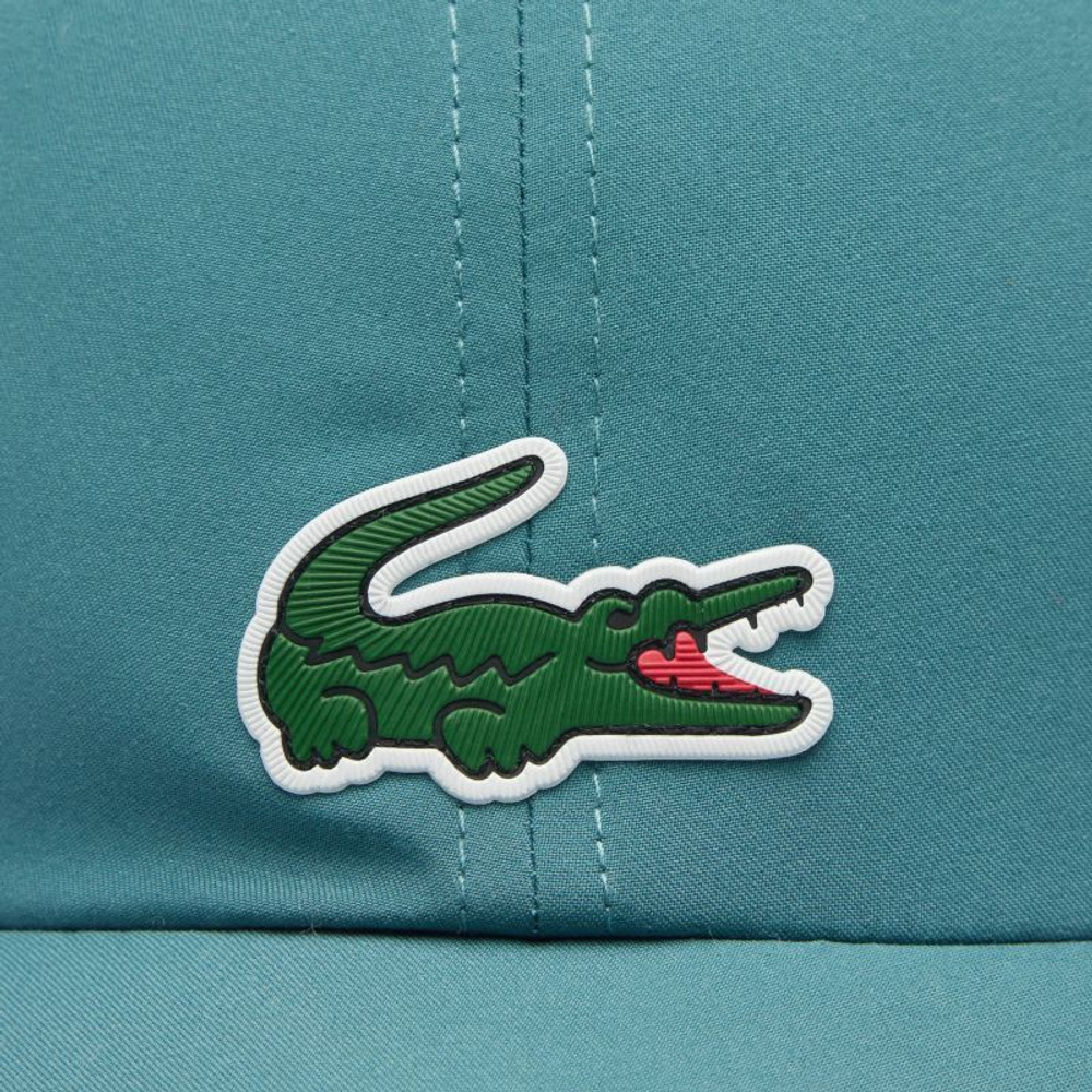 Теннисная кепка Lacoste SPORT Novak Djokovic Microfiber Cap - небесный