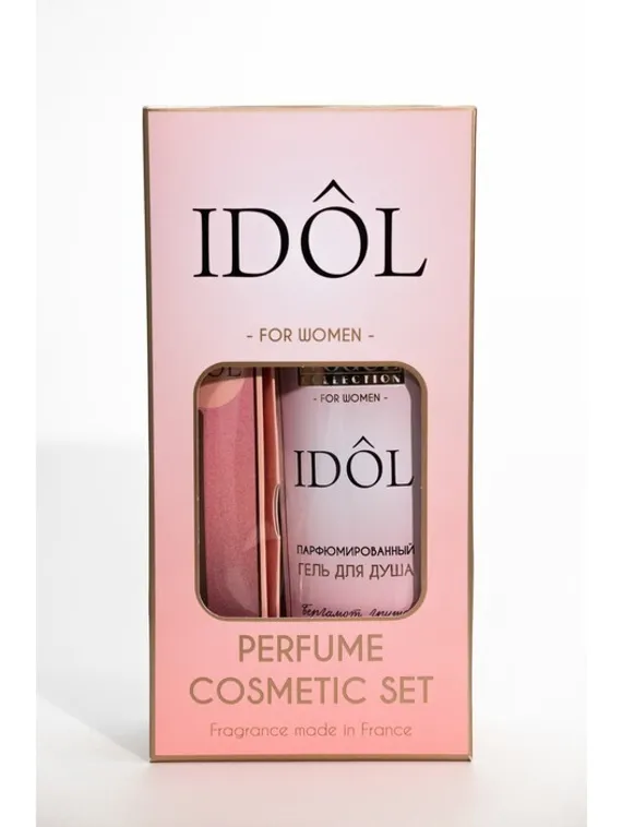 Подарочный набор женский IDOL pour femme, гель для душа 250 мл, парфюмерная вода 30 мл