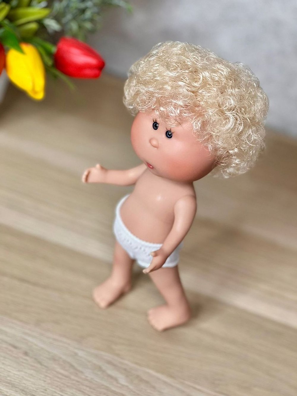 Кукла для девочки виниловая 23см Маленький Мио без одежды (3199W17A)