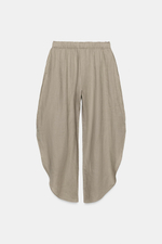 БРЮКИ ИЗ 100% ЛЬНА С РАЗРЕЗАМИ — ZW COLLECTION — ZARA
