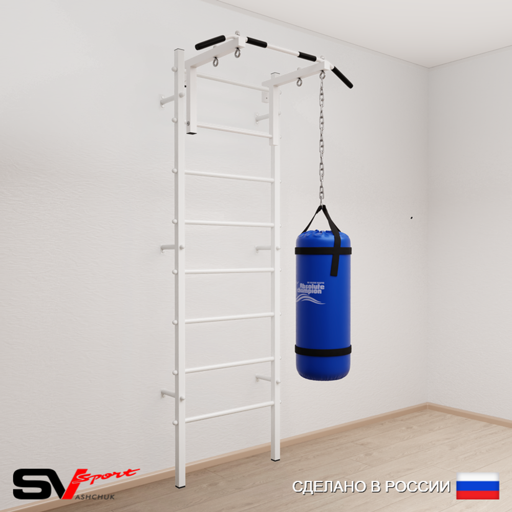 Шведская стенка Sv Sport 5011 (Турник стандарт/Цепь/Мешок 15кг)