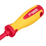 Отвертка Insulated, SL4 x 100 мм, CrMo, до 1000 В, двухкомпонентная рукоятка Matrix Professional — фото 4
