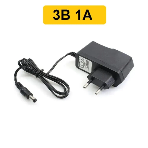 Блок питания (сетевой адаптер) универсальный 3V/1A (5,5*2,5 мм)