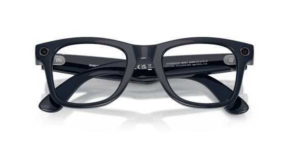 Умные очки Ray-Ban Meta Wayfarer Gen 2 (RW4012) Shiny Cosmic Blue/Clear/Sapphire Transitions S53 T155
