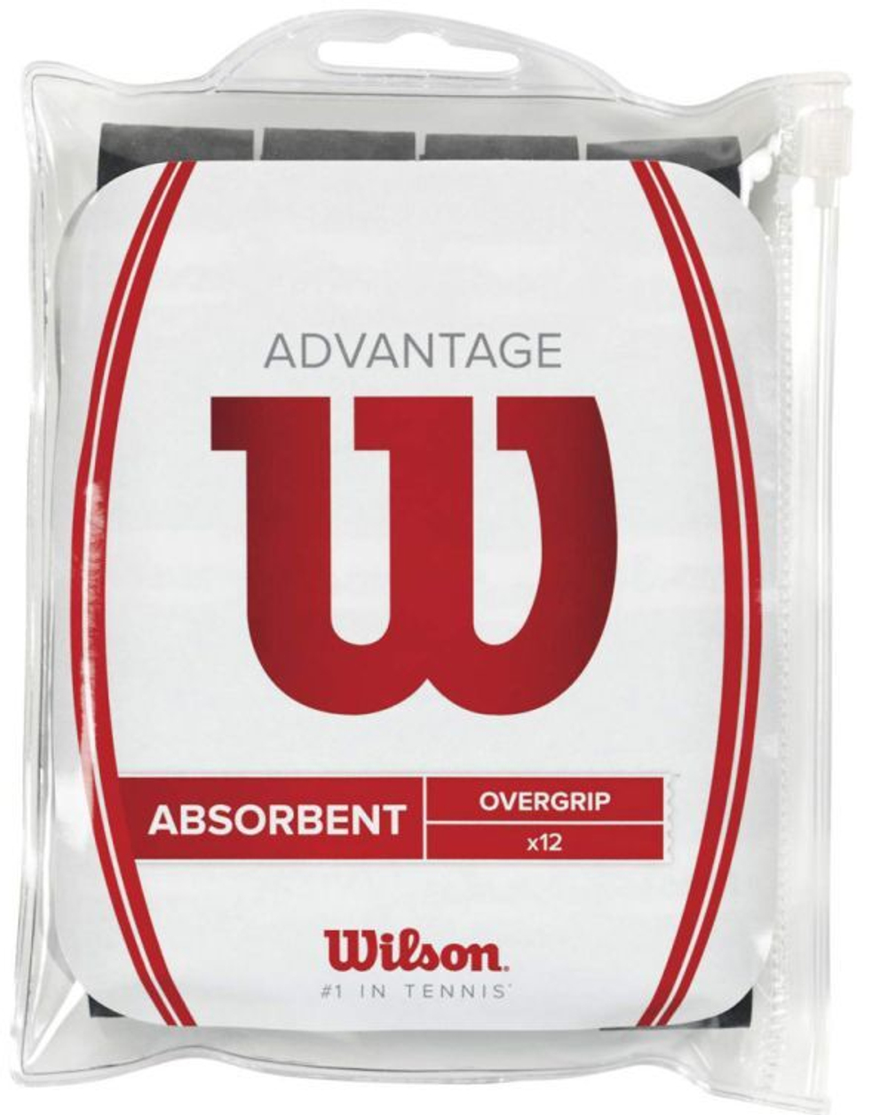 Намотки теннисные Wilson Advantage 12P - black
