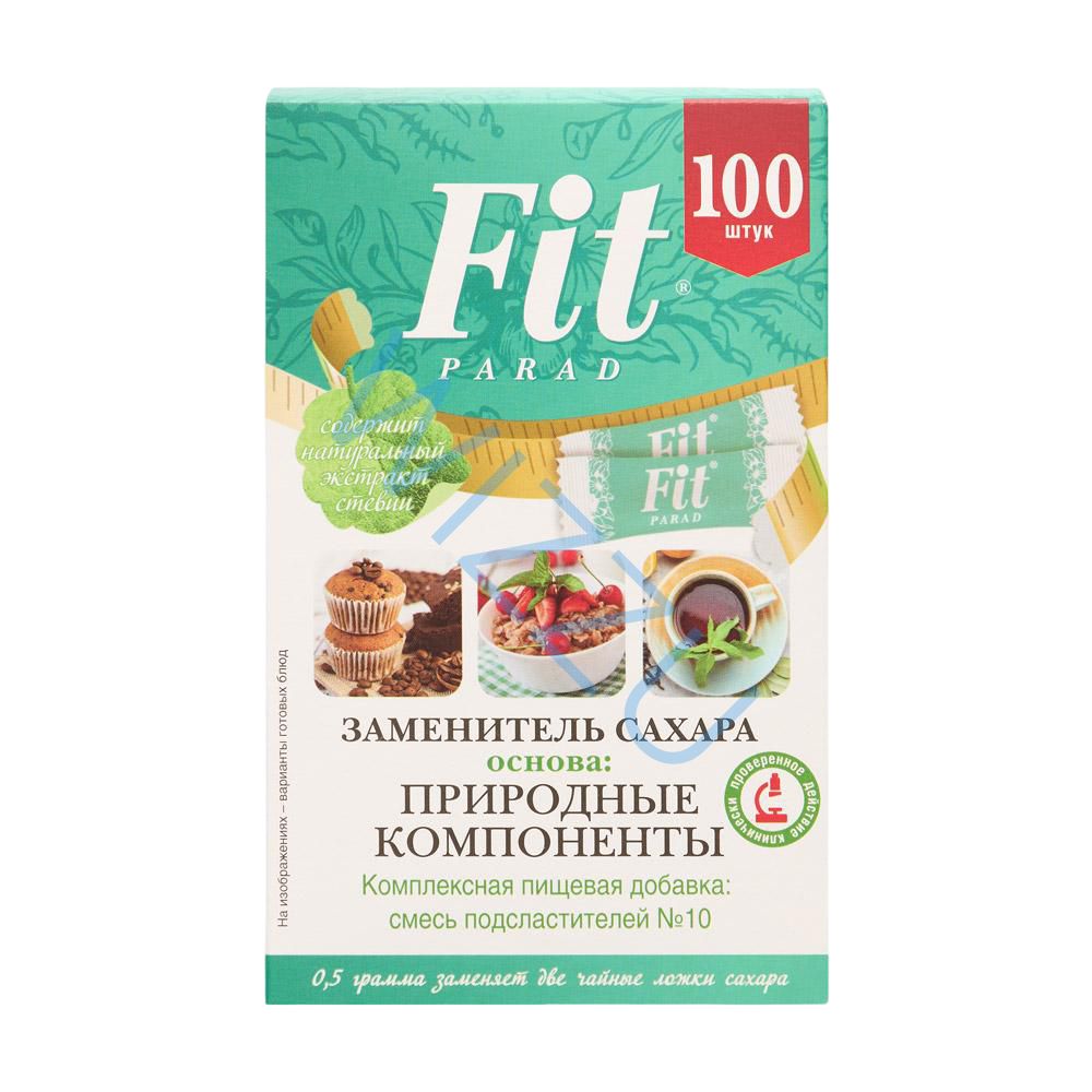 Смесь подсластителей ФитПарад №10 -СТИКИ на основе эритритола 60 шт