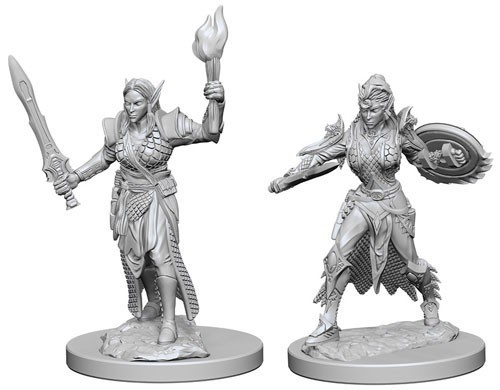Female Elf Fighter / Эльфийки-воительницы (Pathfinder)