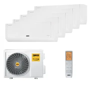 Мультисплит система на 5 комнат Zanussi ZACS/I-09 HB-WHITE FMI2/N8/In x 5 / ZACO/I-42 H5 FMI2/N8/Out