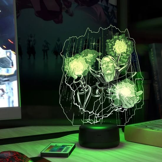 3D лампа Инвокер Invoker Dota 2