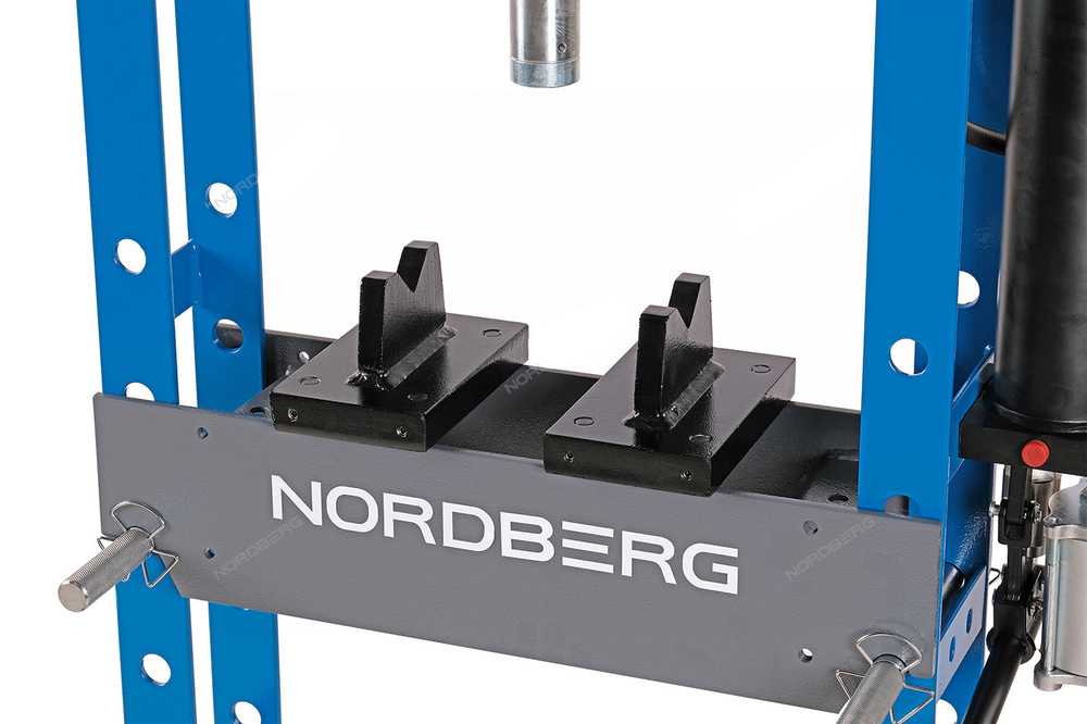 NORDBERG (N3620A) Гидравлический пресс, 20 т, ручной и пневмопривод