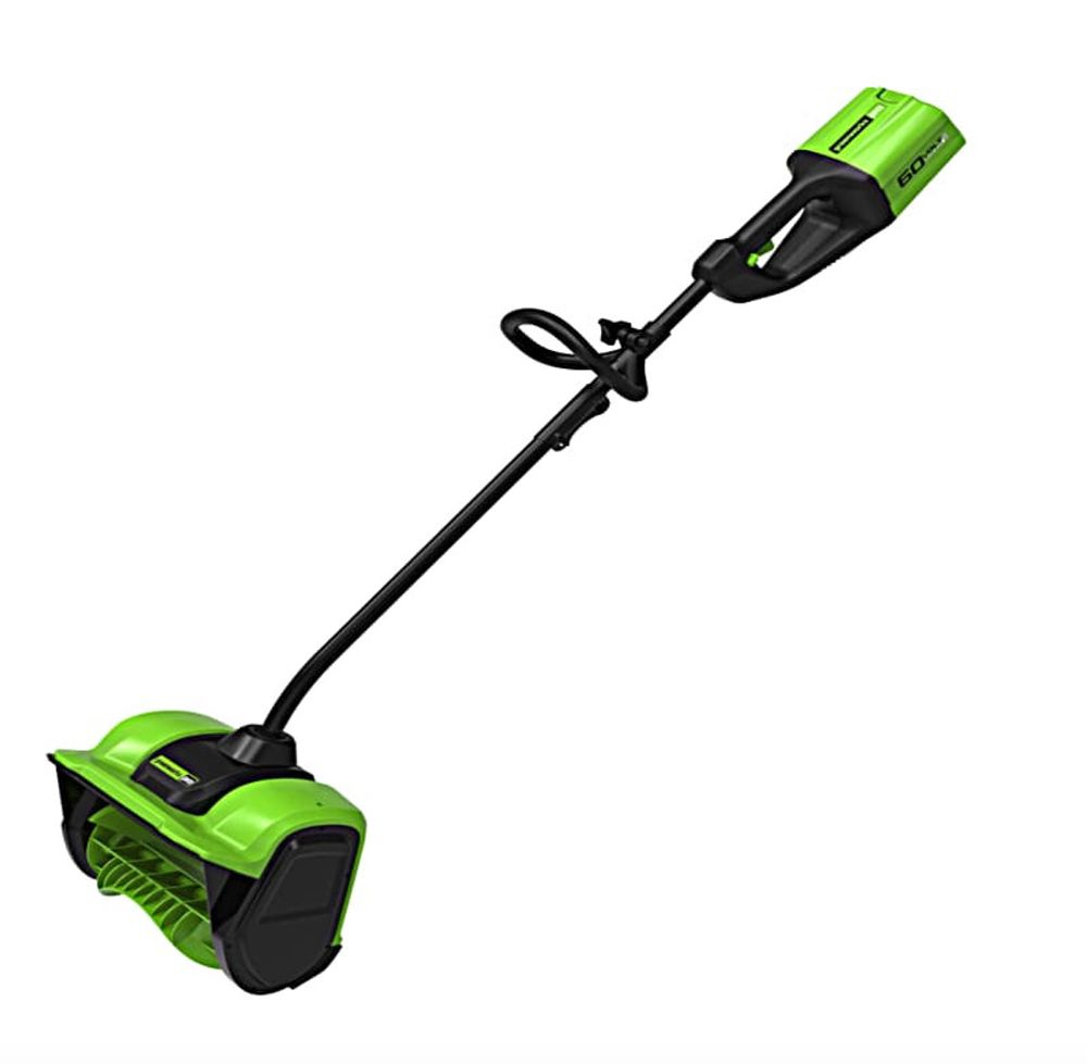 Аккумуляторная снегоуборочная лопата Greenworks GD60SS30K2,2602607UA, 60v, 30 см, АКБ 2 А·ч и ЗУ
