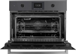 Компактный духовой шкаф с микроволнами Kuppersbusch CBM 6350.0 GPH 5 Black Velvet