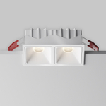 Встраиваемый светодиодный светильник Maytoni Alfa LED DL043-02-10W4K-SQ-W-1