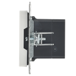 BRITE Розетка USB A+A 5В 3,1А РЮ10-1-БрБ белый IEK