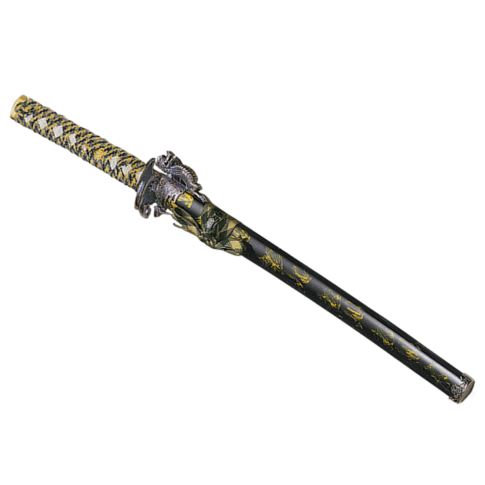 Art Gladius Вакидзаси самурайский меч Медный Дракон