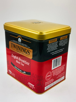 Чай черный Twinings "English Breakfast Tea" листовой в жестяной банке, 500 г (Польша)