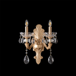 Настенный светильник Crystal Lux ELIZABETH AP2 BRASS