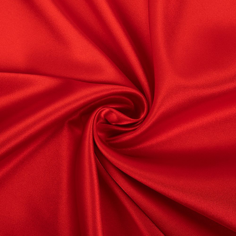 Ткань блузочная Poly satin 100 г/м², 100х145 см, 03 красный, Gamma PSS-001