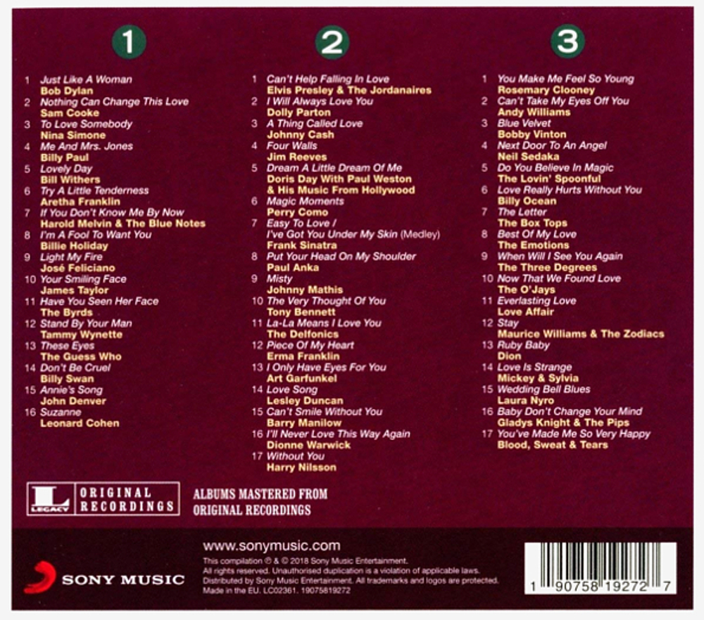 Сборник / The Real... Love (3CD)