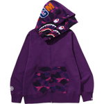 A Bathing Ape Bathing Ape Sweatshirts Cotton Moderate No Fleece Lined 1m30 115 009 фиолетовый