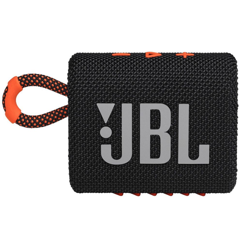 Портативная колонка JBL Go 3 Black Orange - 2