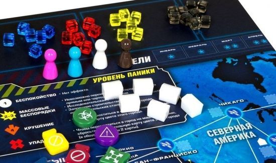 Настольная игра Пандемия: Наследие Сезон 1(красная коробка)