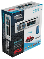 Магнитола Boss Audio Marine MR508UABW с Bluetooth, 50 Вт х5