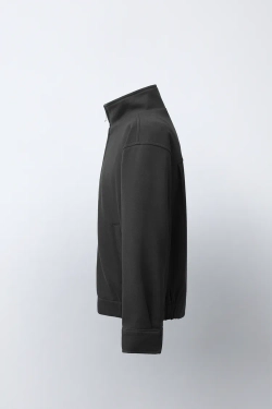 ZARA БОМБЕР COMFORT, МЯГКИЙ СЕРЫЙ
