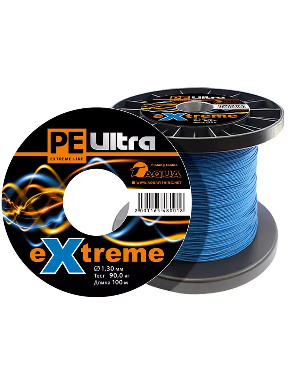 Плетеный шнур для рыбалки AQUA PE ULTRA EXTREME