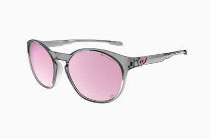Спортивные очки Demetz Gain / Crystal Grey Grey Polarized with Turquoise/Pink Mirror Cat.3