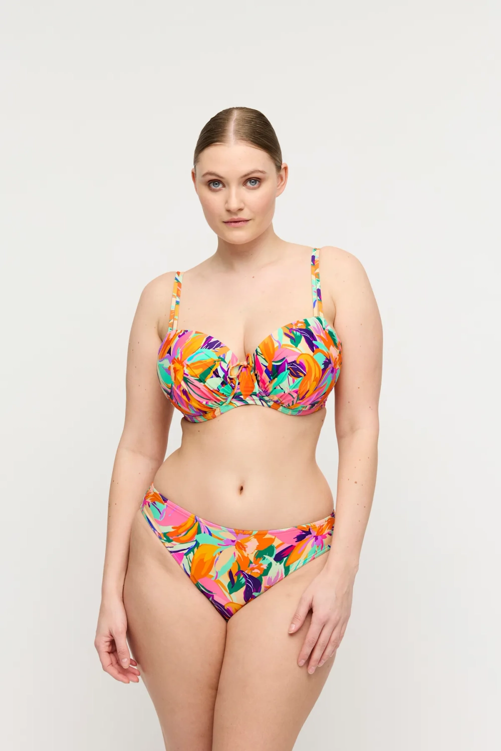 PRIMADONNA Swim Varadeo Топ балконет с поролоновой вставкой, разноцветный