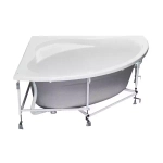 ВАННА АКРИЛОВАЯ ROCA BALI 150x150 в комплекте сифон, каркас