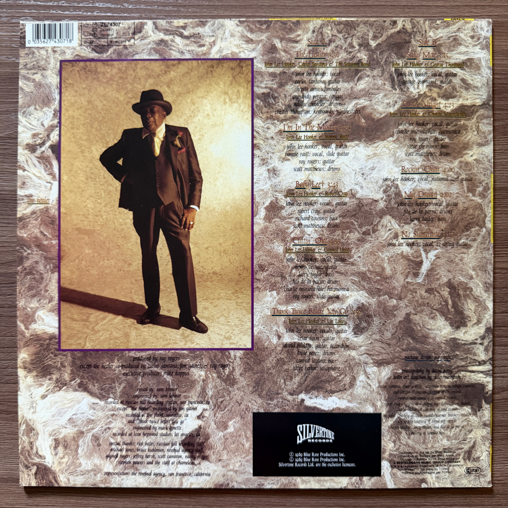 John Lee Hooker - The Healer (Европа 1989г.)