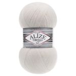 Пряжа Alize (Ализе) Superlana TIG / уп.5 мот. по 100 г, 570м, 599 слоновая кость